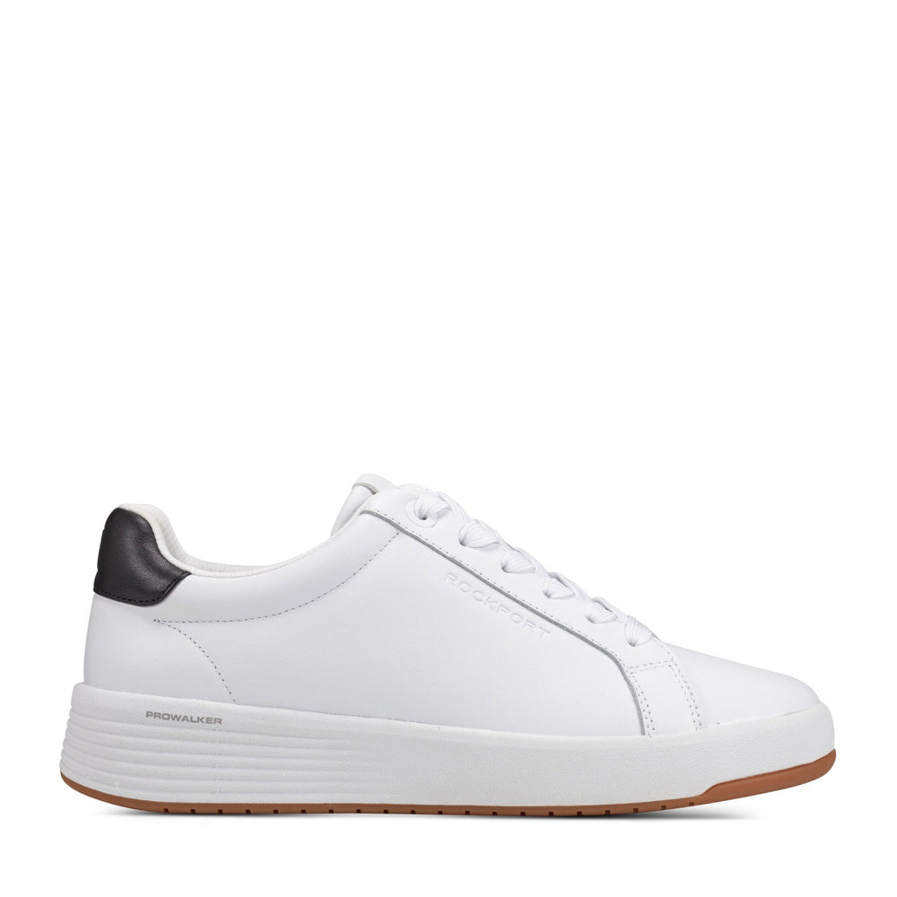 Rockport Women / ProWalker Elara Lace-up Casual Sneakers - White Leather