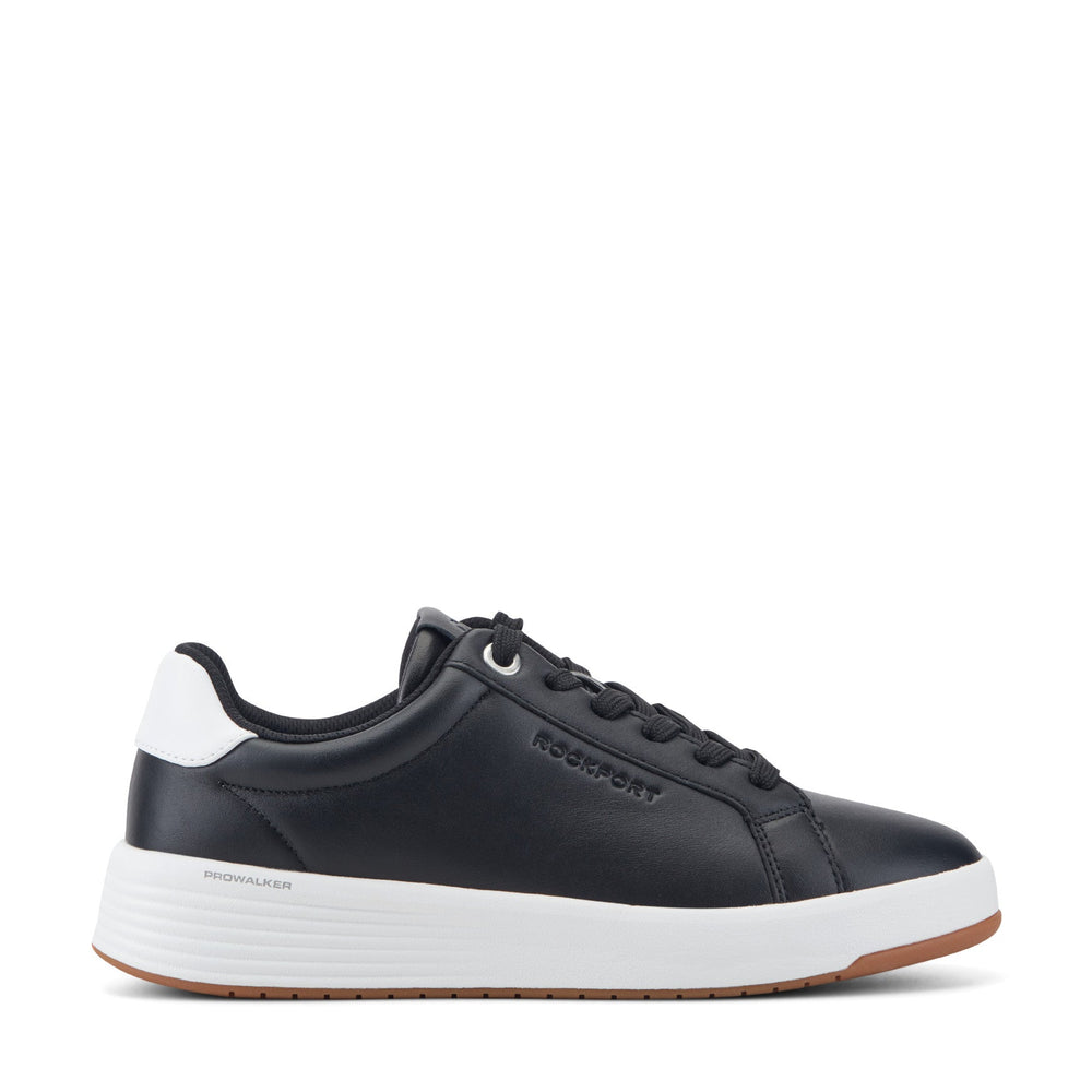 Rockport Women / ProWalker Elara Lace-up Casual Sneakers - Black Leather
