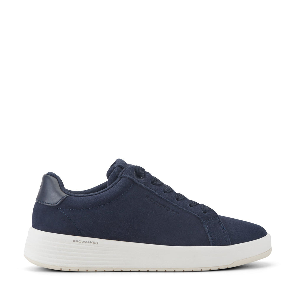 Rockport Women / ProWalker Elara Lace-up Casual Sneakers - Dark Blue Suede
