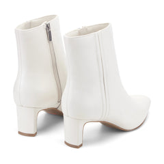 Rockport Women / Marisa Total Motion Dress Booties - Ivory Leather