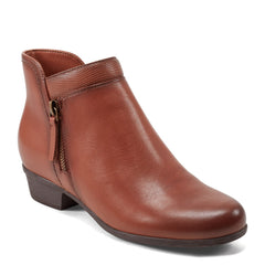 Rockport Women / Carly Side Zip Casual Ankle Booties - Medium Natural