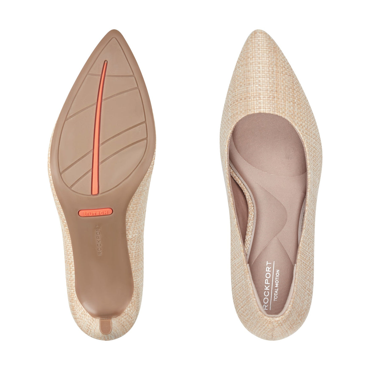 Rockport Women / Juliet Total Motion Dress Pumps - Light Natural Raffia