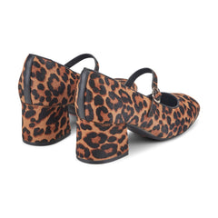 Rockport Women / Xena Block Heel Mary Jane Pumps - Leopard