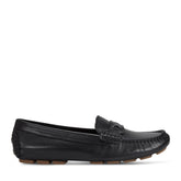 Rockport Women / Blara Almond Toe Casual Slip-on Flat Loafers - Black