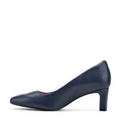 Rockport Women / Total Motion Merida Classic Dress Pumps - Dark Blue Leather