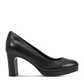 Rockport Women / Carmen Total Motion Platform Pumps - Black Leather