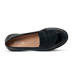 Rockport Women / Kacey Penny Loafer - Black Patent