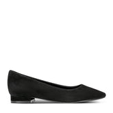 Rockport Women / Tessa Total Motion Pointy Toe Dress Flats - Black Suede