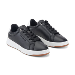 Rockport Women / ProWalker Elara Lace-up Casual Sneakers - Black Leather