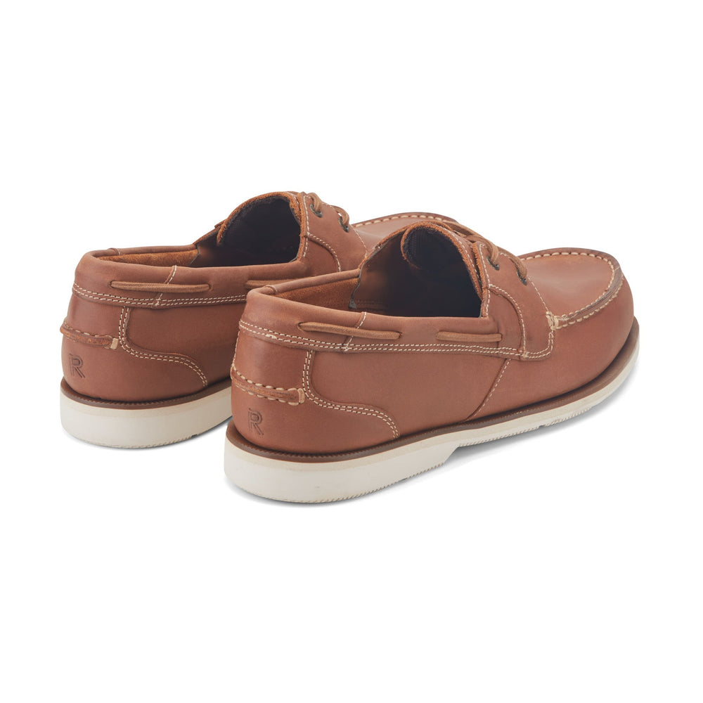 Rockport Men / Southport Boat Shoe - Wheat Brown Leather