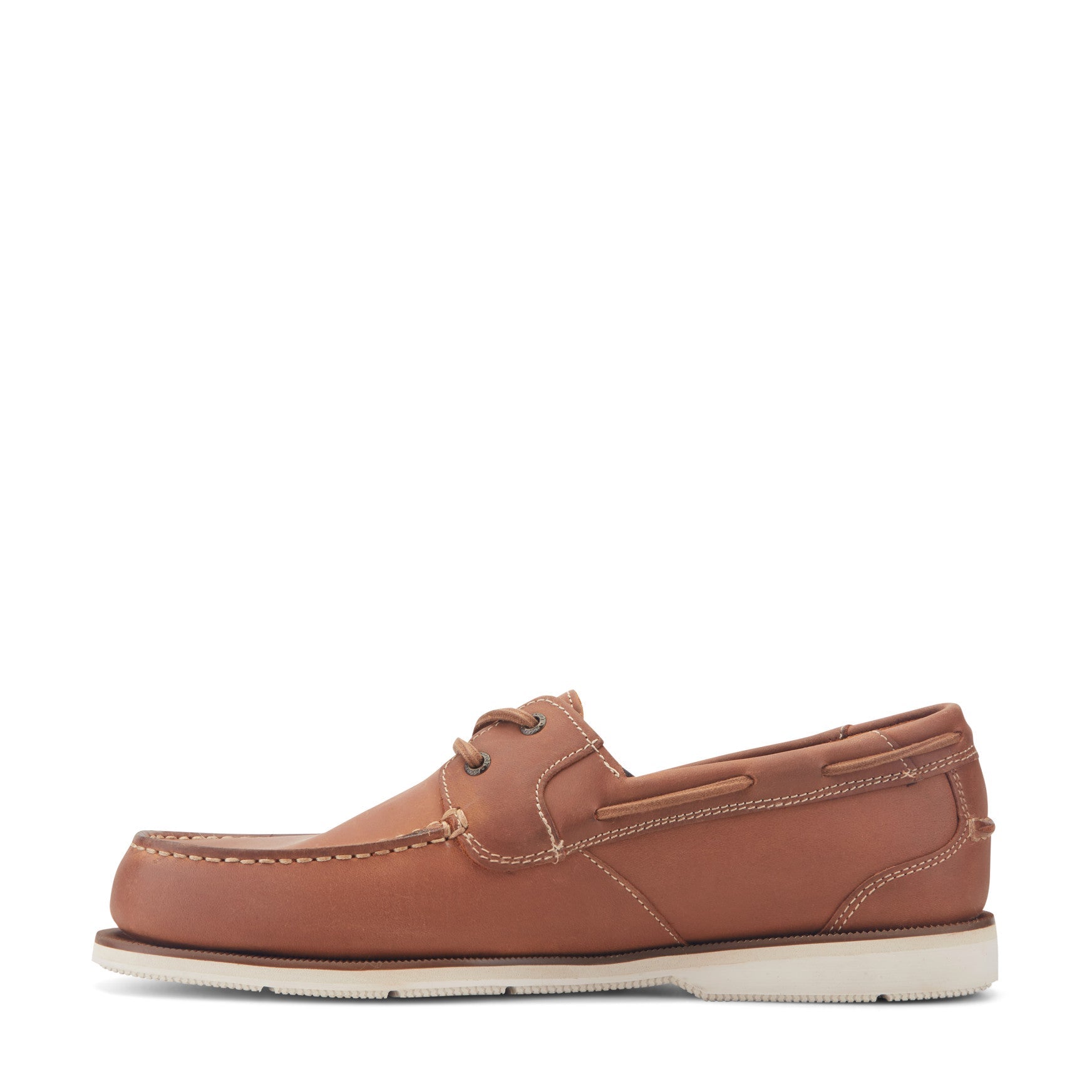Rockport Men / Southport Boat Shoe - Wheat Brown Leather