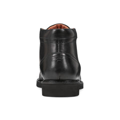 Rockport Men / Flynn Lace-up Almond Toe Casual Boots - Black Leather