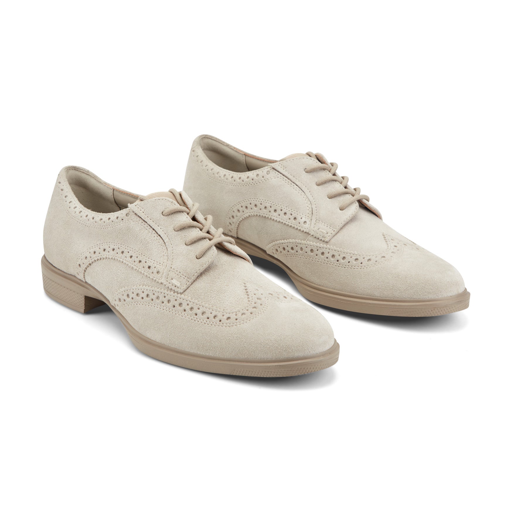 Rockport Men / Keegan Dress Wing Tip Lace-up Oxfords - Dark Stone Suede