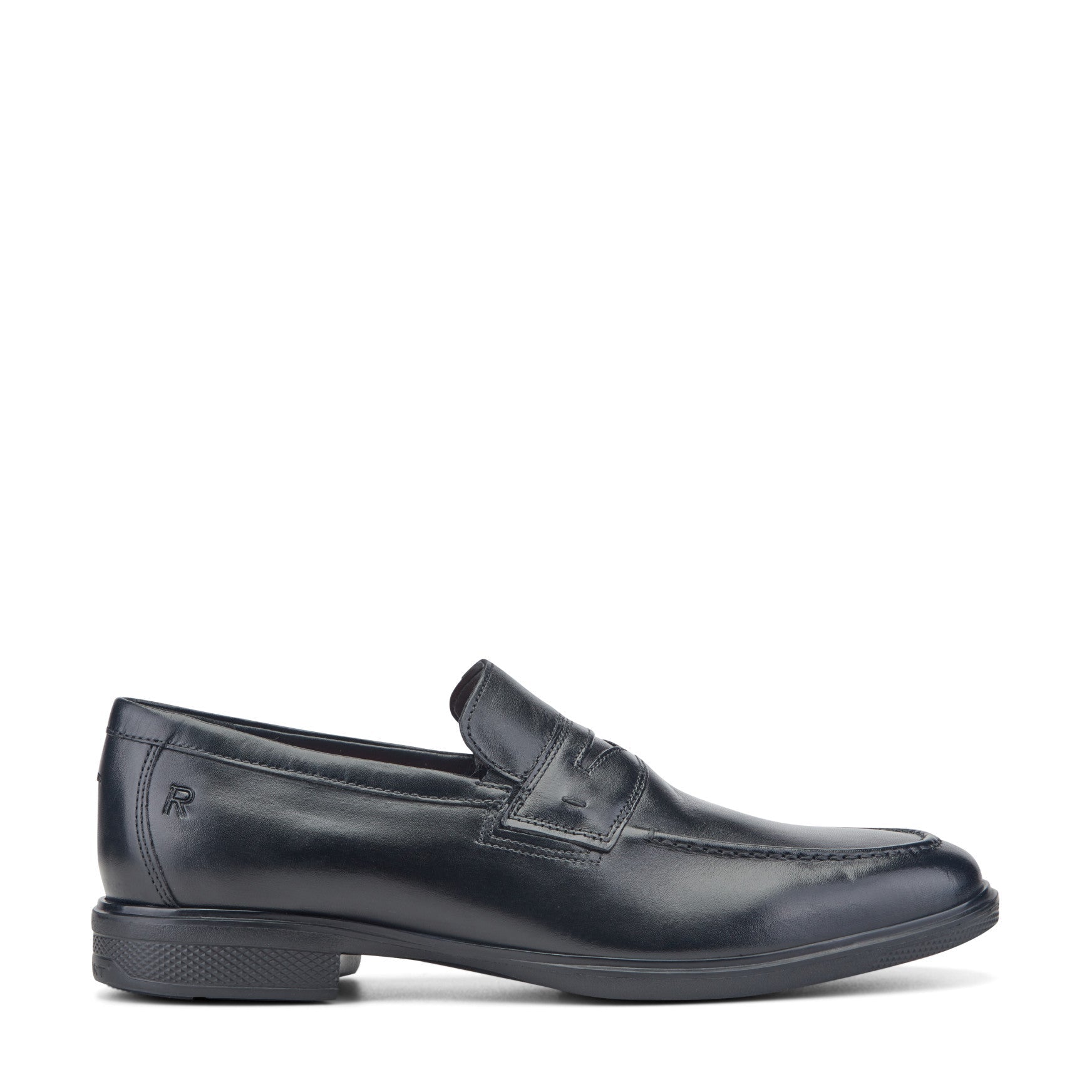 Rockport Men / Keenan Penny Loafers - Black Leather