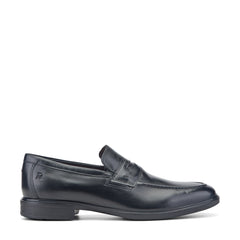 Rockport Men / Keenan Penny Loafers - Black Leather