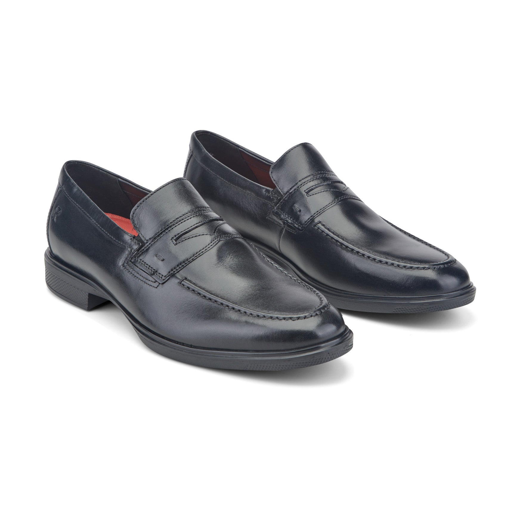 Rockport Men / Keenan Penny Loafers - Black Leather