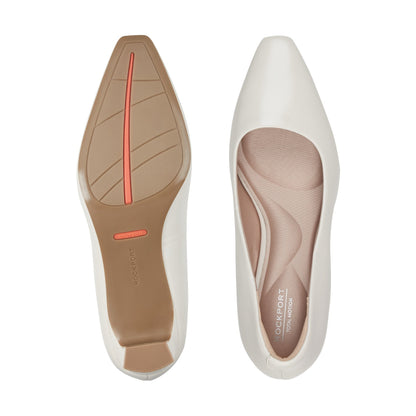 Rockport Women / Total Motion Merida Classic Dress Pumps - Ivory Leather