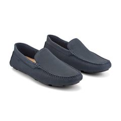 Rockport Men / Rodger Loafers - Dark Blue Suede