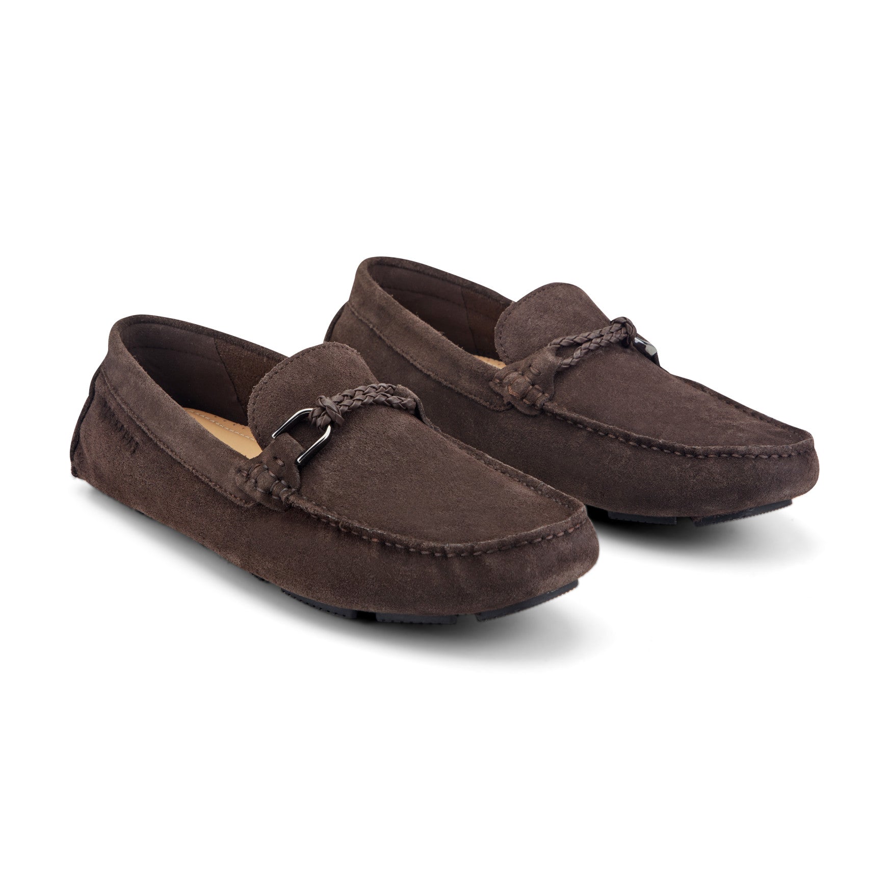 Rockport Men / Roland Loafers - Dark Brown Suede