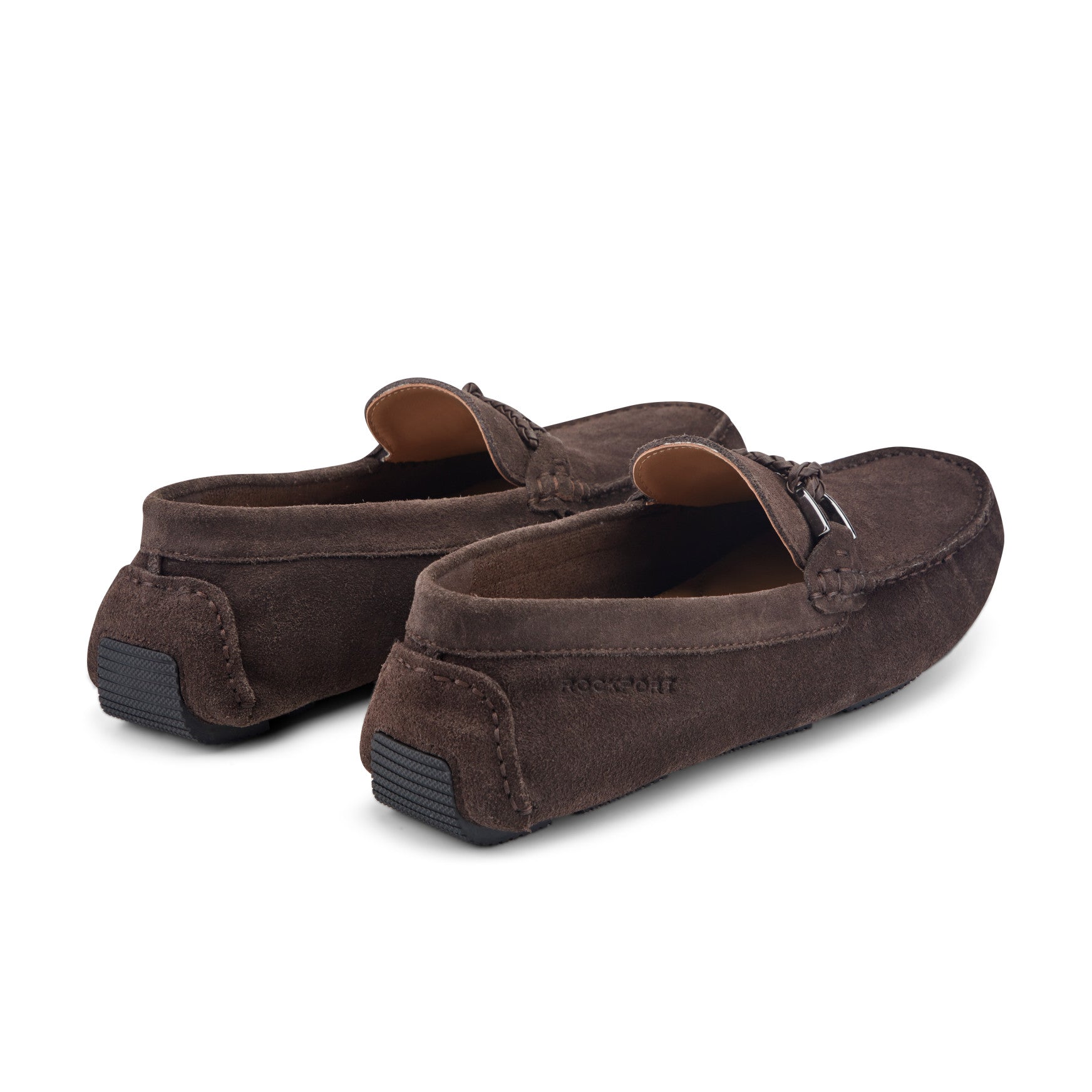 Rockport Men / Roland Loafers - Dark Brown Suede