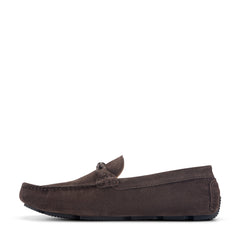 Rockport Men / Roland Loafers - Dark Brown Suede