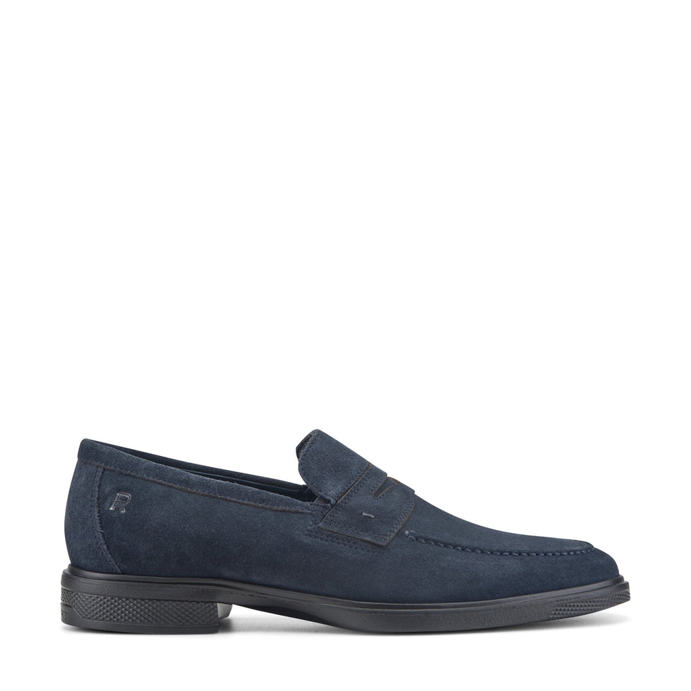 Rockport Men / Keenan Penny Loafers - Dark Blue Suede