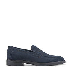 Rockport Men / Keenan Penny Loafers - Dark Blue Suede