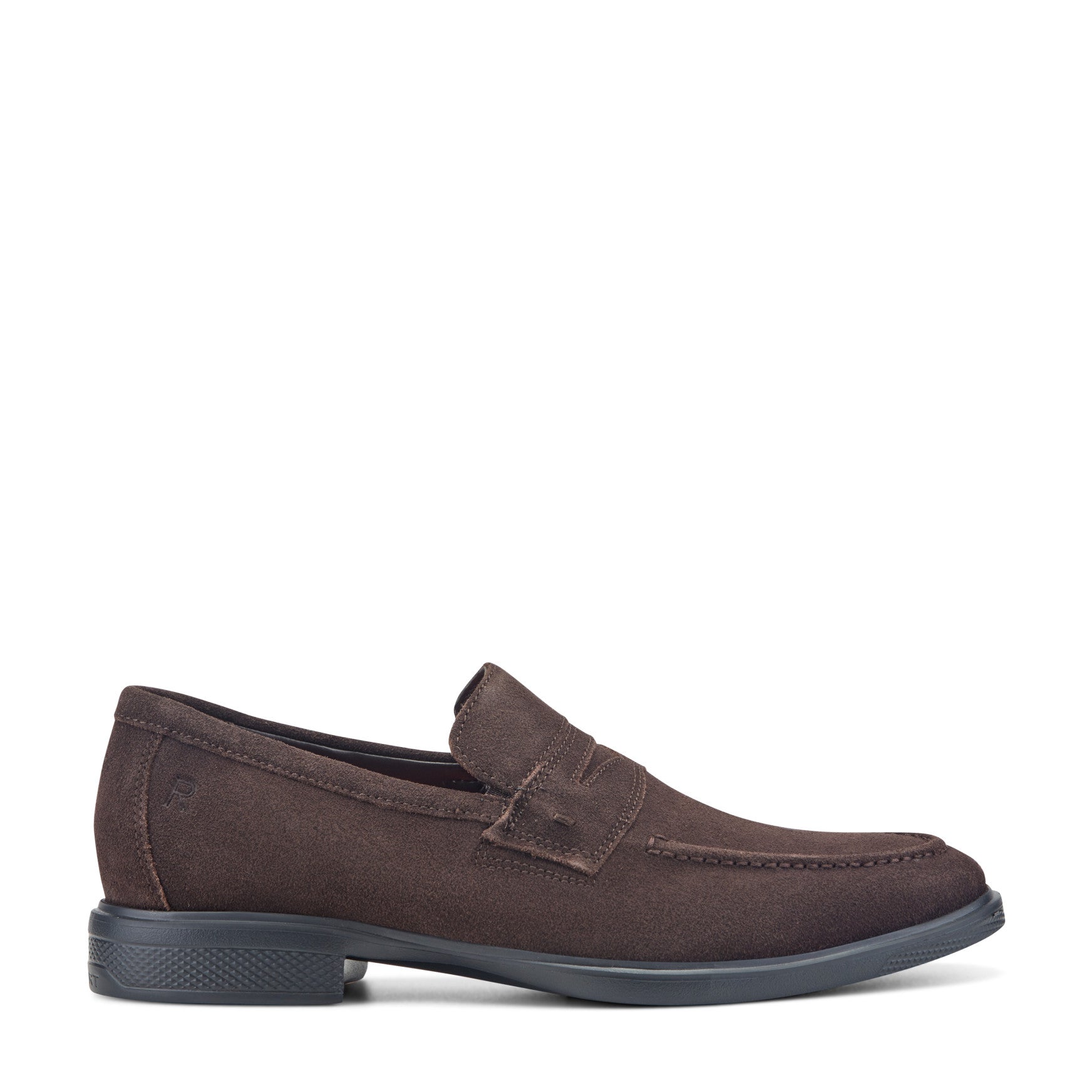Rockport Men / Keenan Penny Loafers - Dark Brown Suede