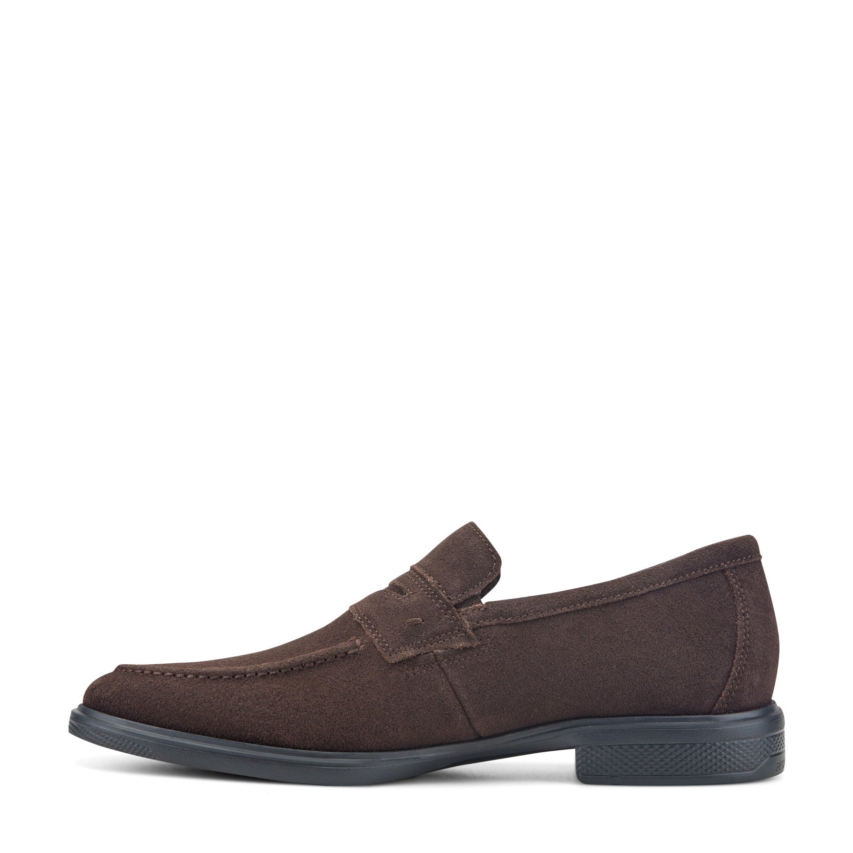 Rockport Men / Keenan Penny Loafers - Dark Brown Suede