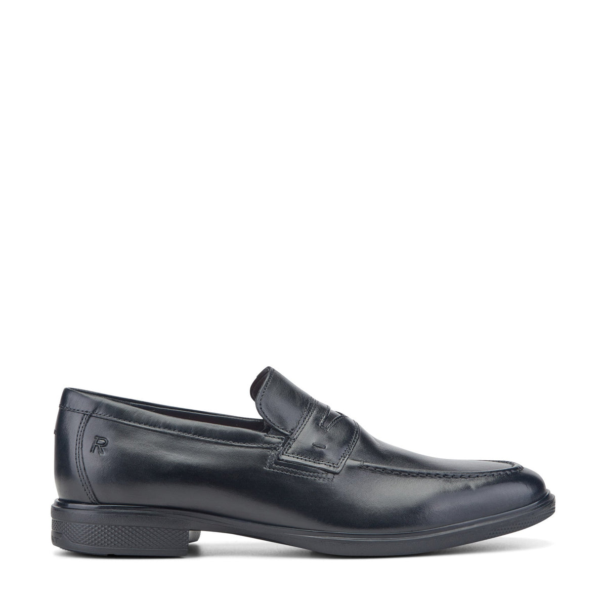 Rockport Men / Keenan Penny Loafers - Black Leather