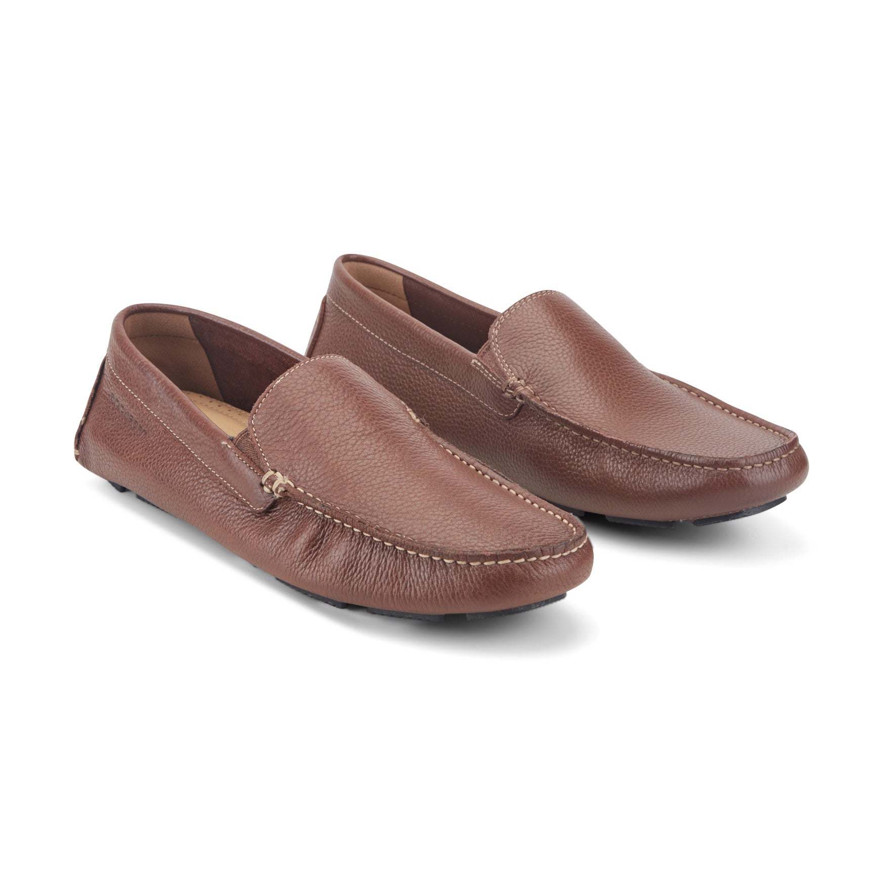 Rockport Men / Rhyder Venetian Loafers - Mahogany Leather