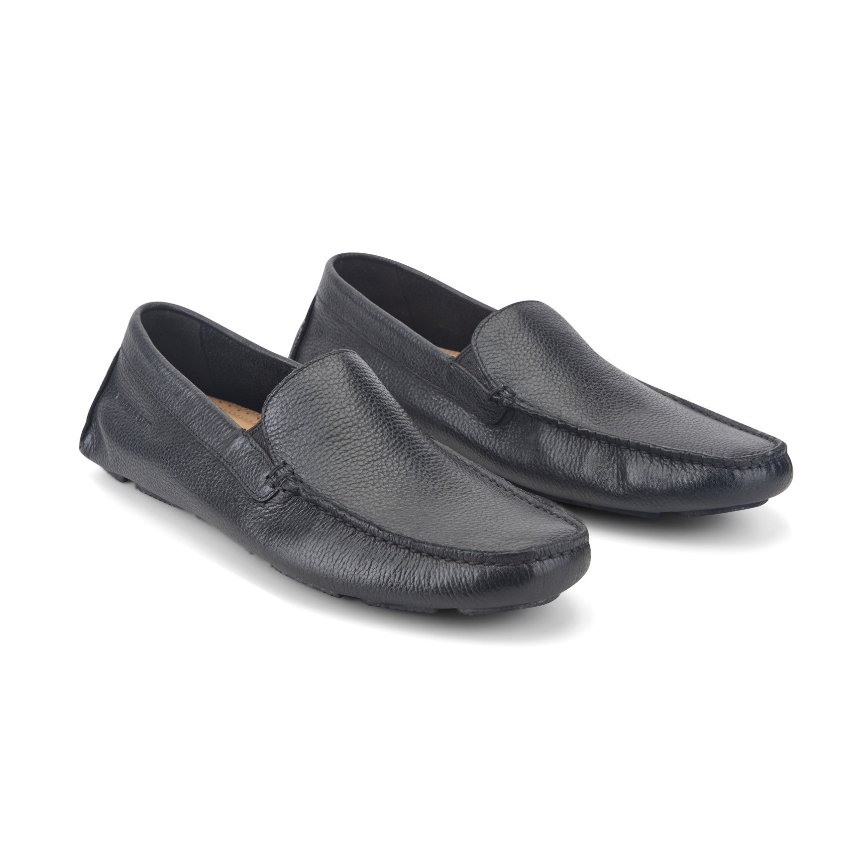 Rockport Men / Rhyder Venetian Loafers - Black Leather