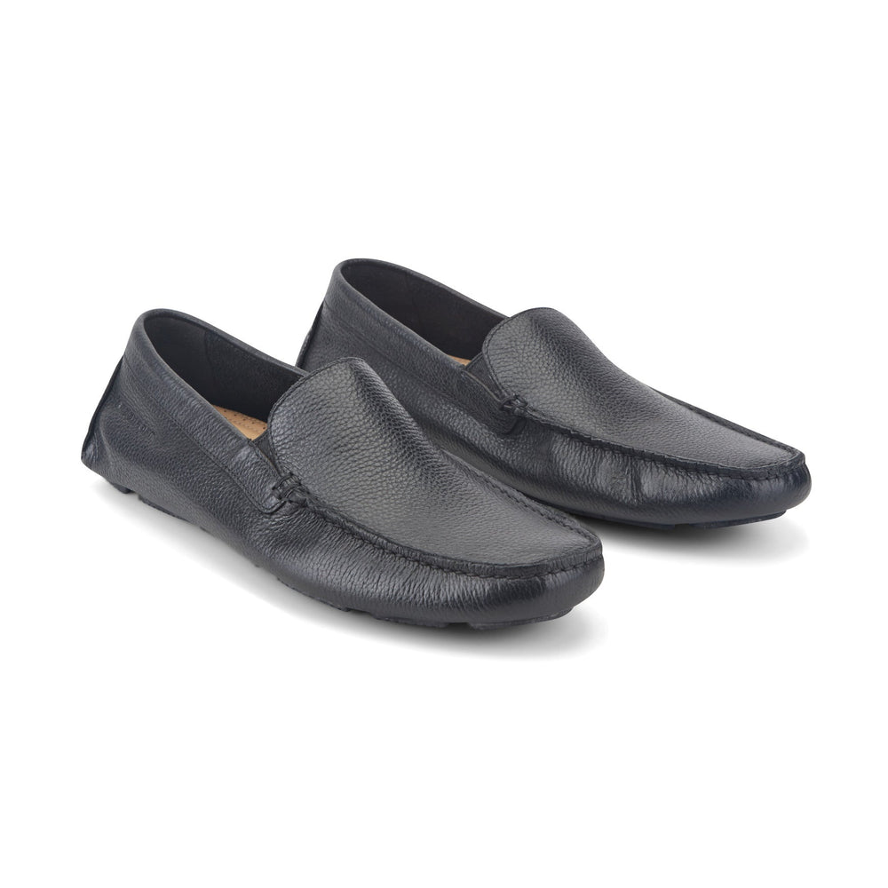Rockport Men / Rhyder Venetian Loafers - Black Leather