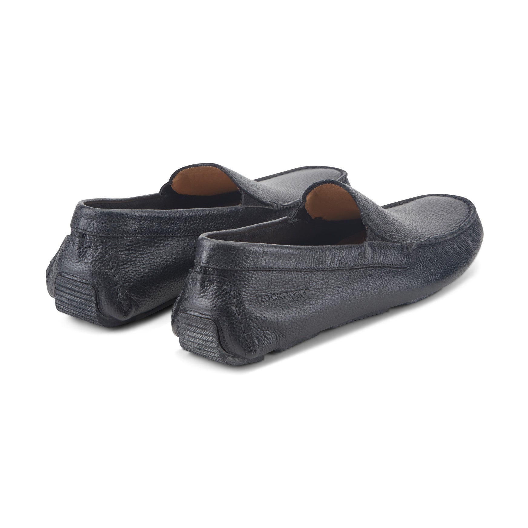 Rockport Men / Rhyder Venetian Loafers - Black Leather