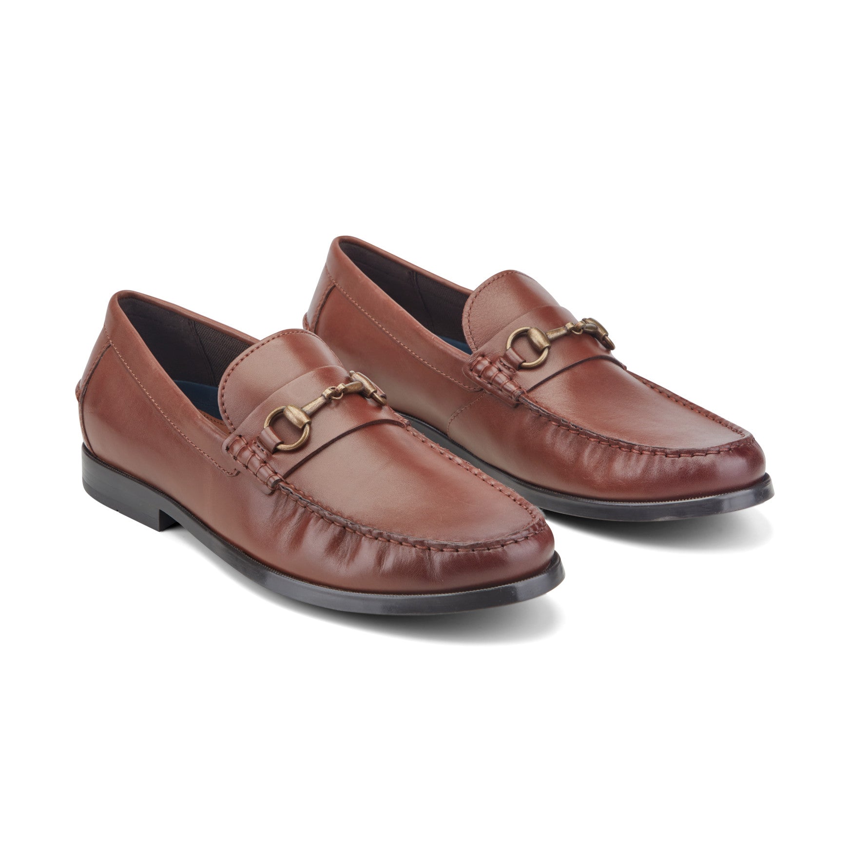 Rockport Men / Whit Classic Bit Loafers - Dark Natural Leather