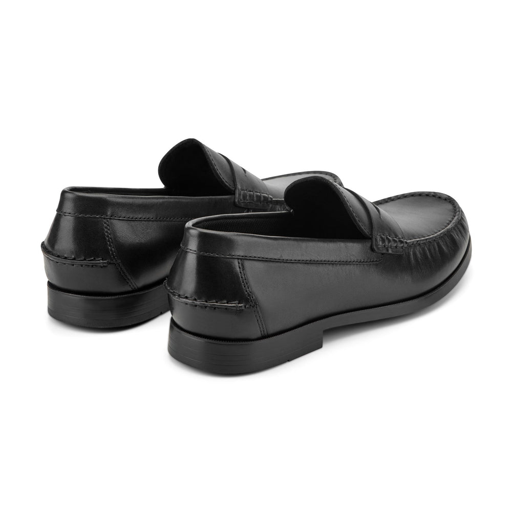 Rockport Men / Willcox Classic Penny Loafers - Black Leather