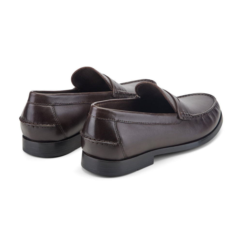 Rockport Men / Willcox Classic Penny Loafers - Dark Brown Leather
