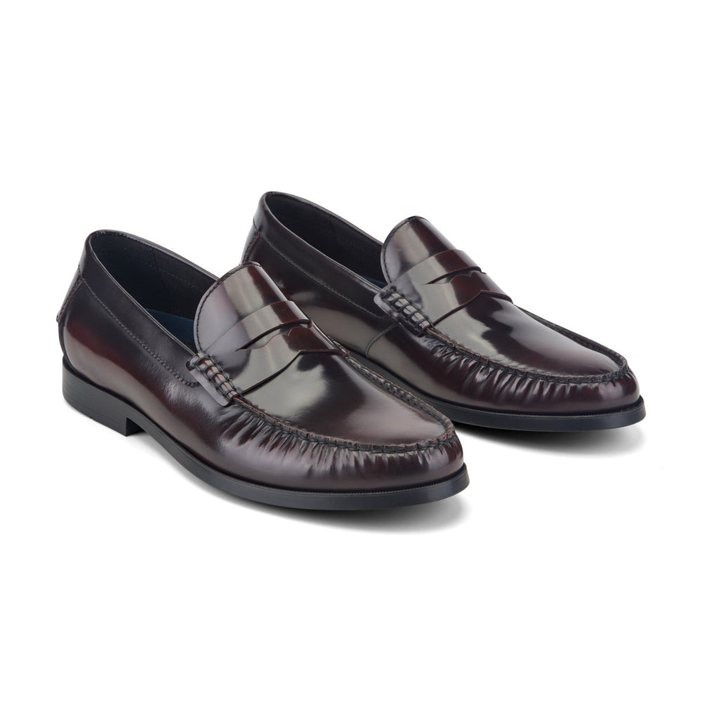 Rockport Men / Willcox Classic Penny Loafers - Dark Burgundy Leather