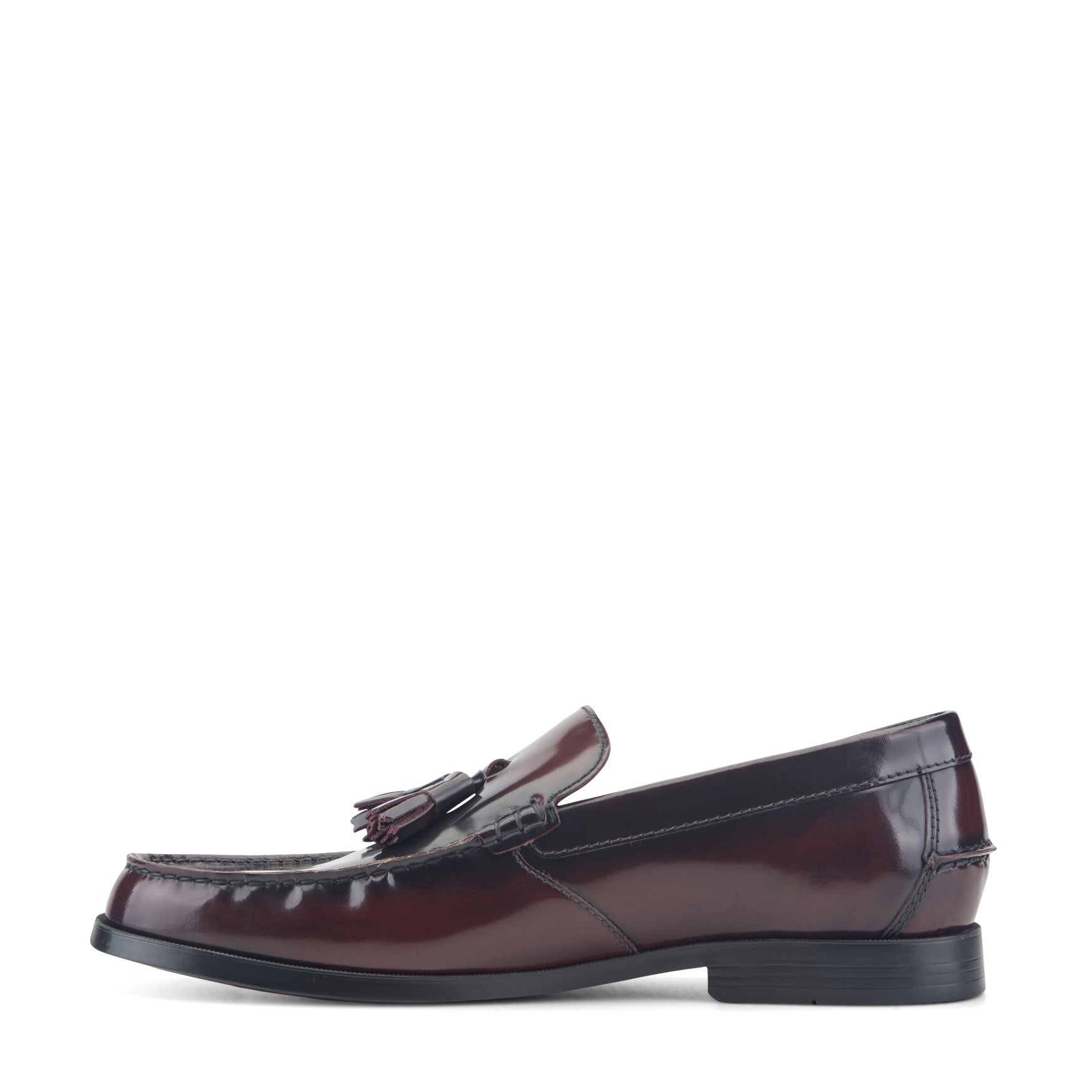 Rockport Men / Whitlaw Tassel Loafers - Dark Red Leather