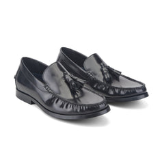 Rockport Men / Whitlaw Tassel Loafers - Black Leather