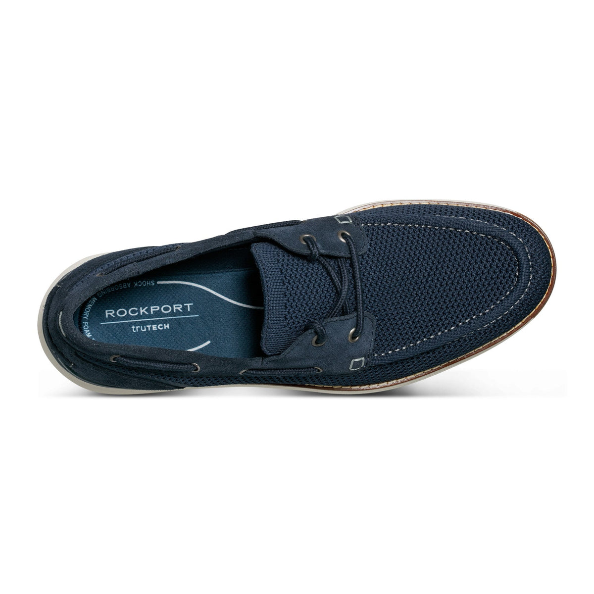 Rockport Men / Lyall Boat Shoes - Dark Blue