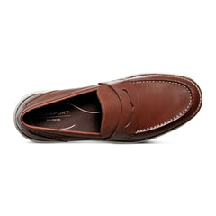 Rockport Men / Liam Penny Loafers - Dark Natural Leather