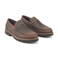 Rockport Men / Maverick Penny Loafers - Dark Brown Leather