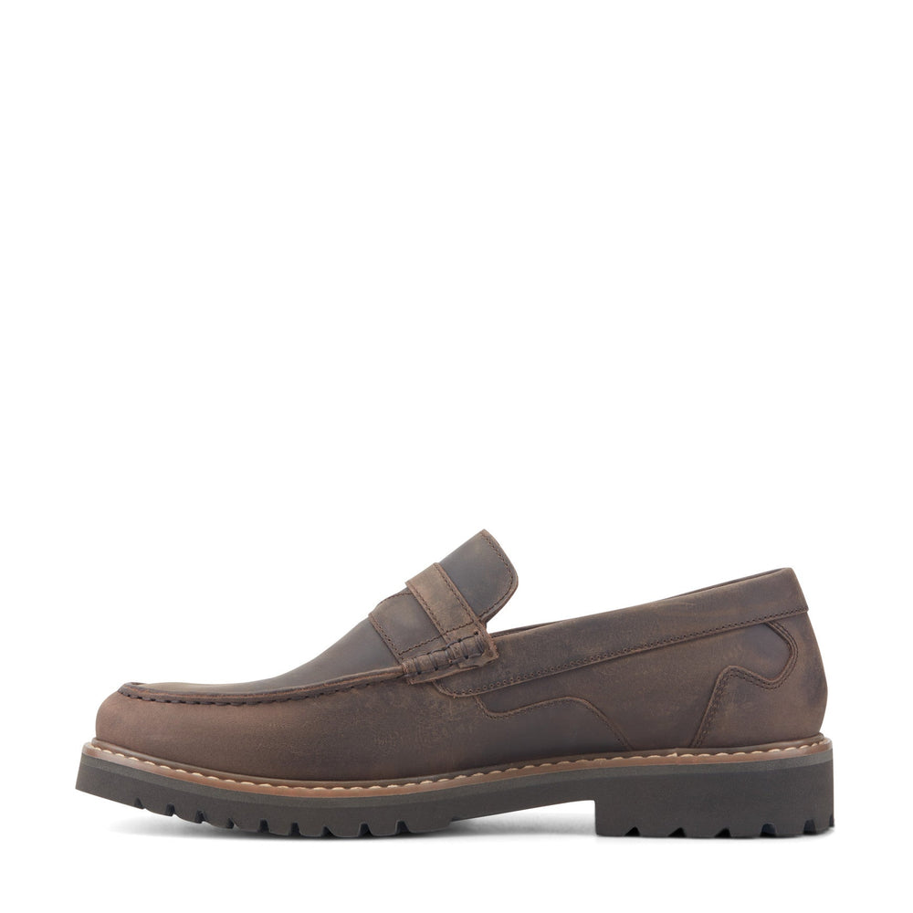 Rockport Men / Maverick Penny Loafers - Dark Brown Leather