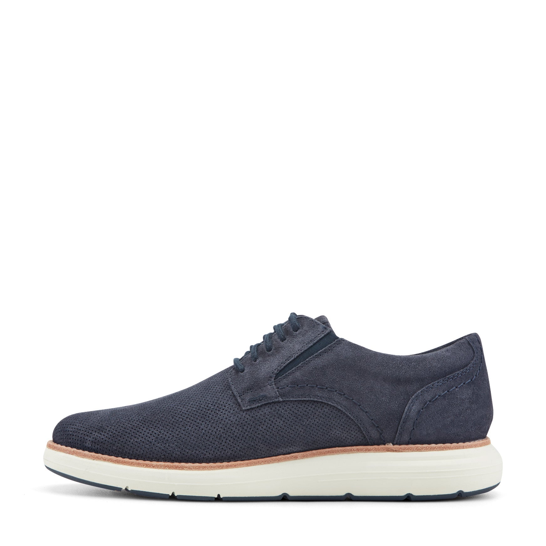 Rockport Men / Total Motion Cadman Casual Lace-up Oxford Sneakers - Dark Blue Suede