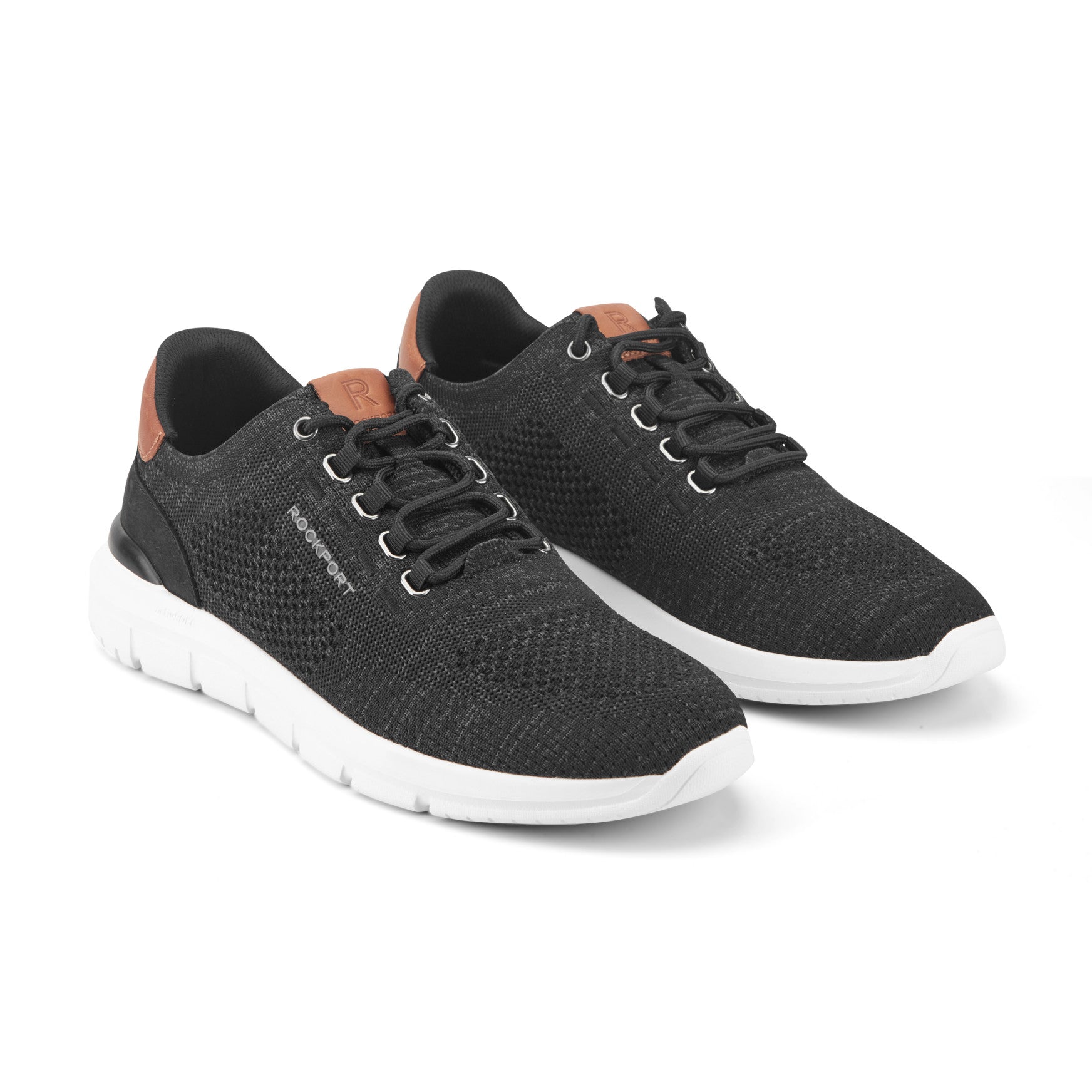 Rockport Men / Jaimson Lace-up Casual Sneakers - Heathered Black