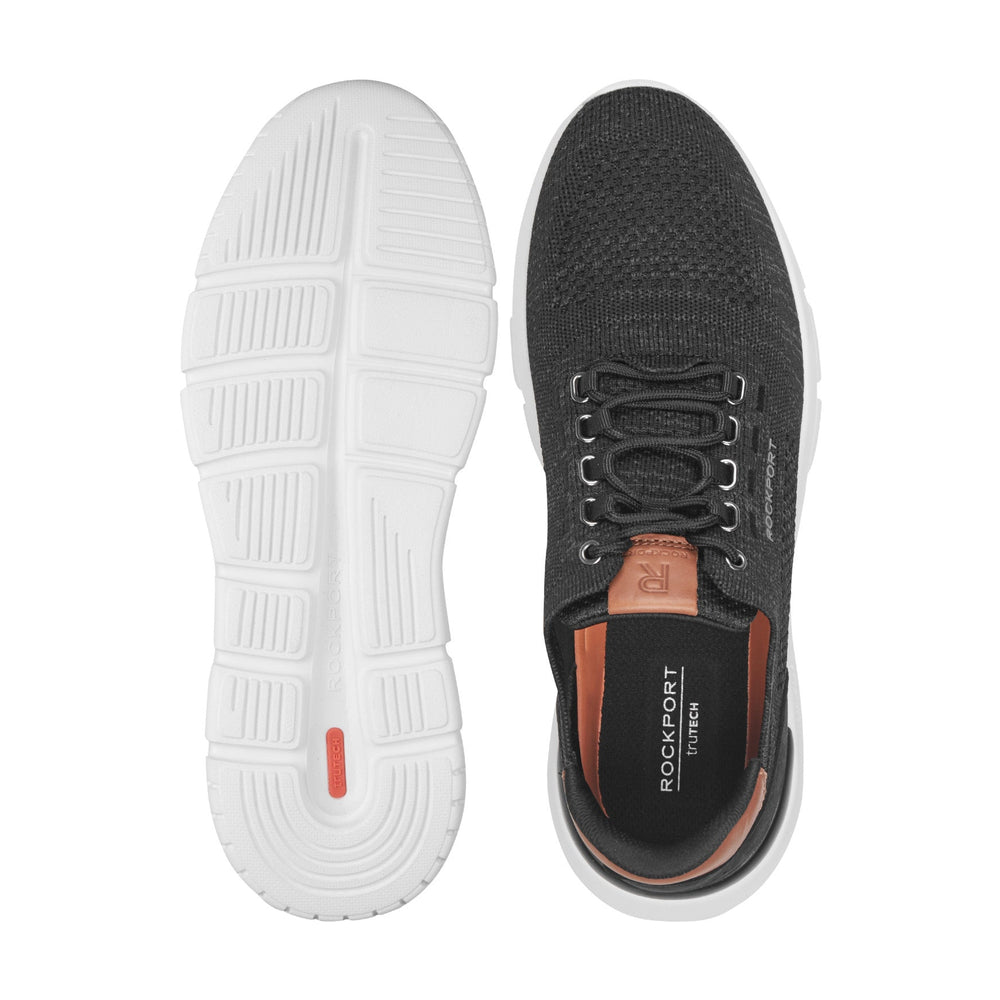 Rockport Men / Jaimson Lace-up Casual Sneakers - Heathered Black