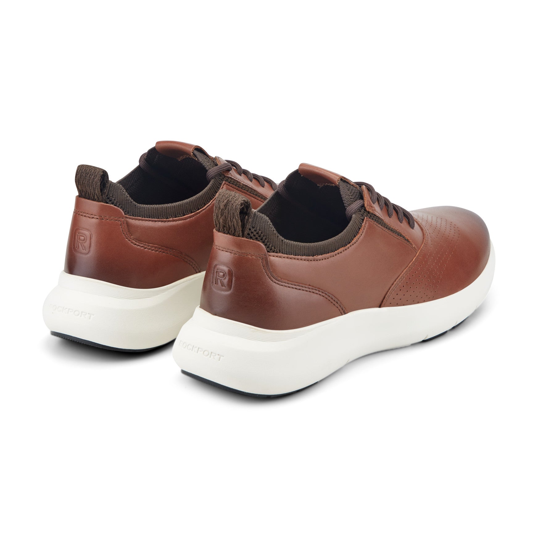 Rockport Men / Jeffson Casual Lace-up Sneakers - Medium Natural Leather