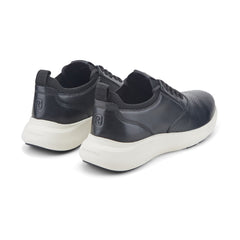Rockport Men / Jeffson Casual Lace-up Sneakers - Black Leather