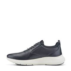 Rockport Men / Jeffson Casual Lace-up Sneakers - Black Leather